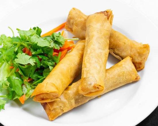 A01. Vegetable Spring Roll (each) 素菜春卷